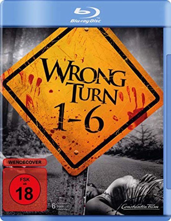 Horror-Saga Wrong Turn 1-6: Spannendes Schlachten und unheimliche Wendungen van Merkloos
