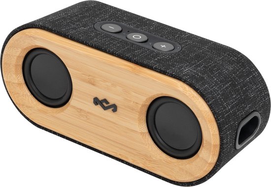 House of Marley Get Together 2 Mini Bluetooth Speaker - Draadloos - Waterproof - 15 Uur Batterijduur - Multi Pair - Bass boost EQ - 20 watt vermogen van House of Marley
