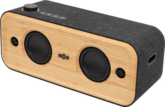 House of Marley Get Together 2 XL Bluetooth Speaker - Draadloos - 20+ Uur Batterijduur- Multi Pair - Outdoor/Bass Boost EQ modes - 60 watt sound van Merkloos