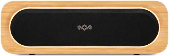 House of Marley Get Together 3 Bluetooth Speaker - Draadloos - 10 Uur Speeltijd - Led Design - 3 Equalizer Instellingen - Bass Boost - Auracast Multipairing - Zwart van House of Marley
