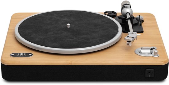 House of Marley Stir It Up 2 Bluetooth Platenspeler - LP Speler - Ingebouwde Voorversterker - Vinyl - Auto-stop - Anti Skating - FSC goedgekeurd Bamboe hout - Audio Technica Element