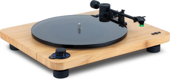 House of Marley Stir It Up Lux Bluetooth Platenspeler - Ingebouwde Voorversterker - Vinyl - Auto-stop - Audio Technica - FSC goedgekeurd Bamboe hout - Anti Skating - Gemaakt van Duurzame Materialen