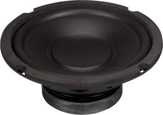 HQ-Power Luidspreker, subwoofer, 8", vermogen 350 W/175 W RMS, impedantie 8 Ω, zwart van HQ.