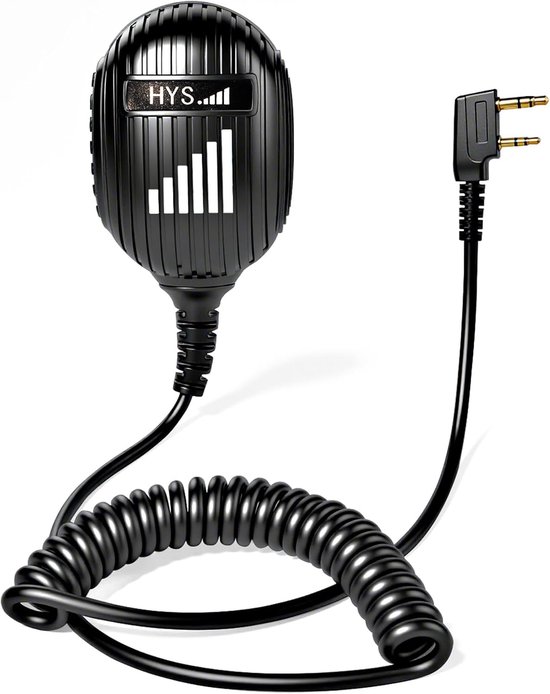 HYS Handheld Microphone Speaker Remote Control Shoulder Speaker Compatible with BaoFeng UV-5R UV-5RE BF-888S Retevis - ShopVlot