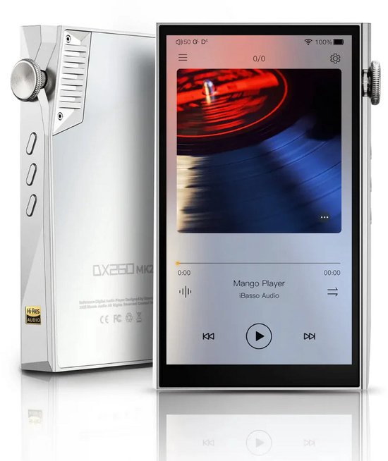 iBasso DX260MK2 Silver/White Limited Edition van iBasso