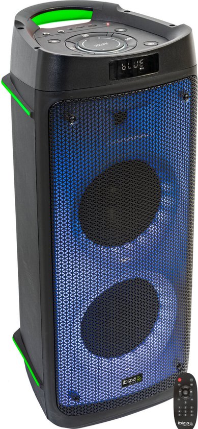 Ibiza Sound 10-5584 Draagbare & party speaker Zwart 300 W