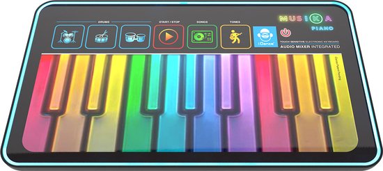 iDance Musika Piano Mini piano met geluidseffecten van iDance