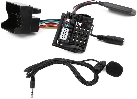 IMstore - Car Audio Adapter - Audio Player Kabel - 150cm - Microfoon Adapter - Verbinding - Geschikt voor MP3 Spelers - Gebruiksvriendelijk van Merkloos