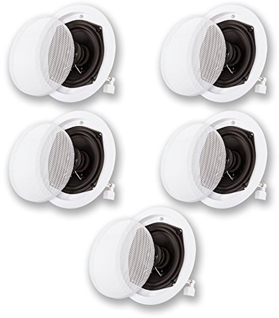 Inbouw 5 Speaker Set voor Home Theater - Akoestisch Geluidsysteem 1000 Watt van Merkloos