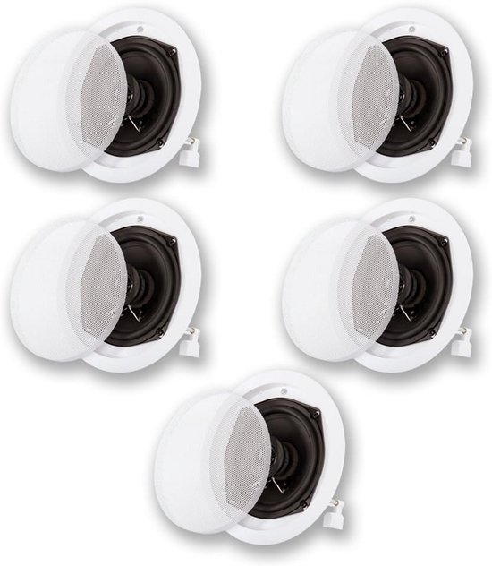 Inbouw 5 Speaker Set voor Home Theater - Akoestisch Geluidsysteem 1000 Watt van Merkloos
