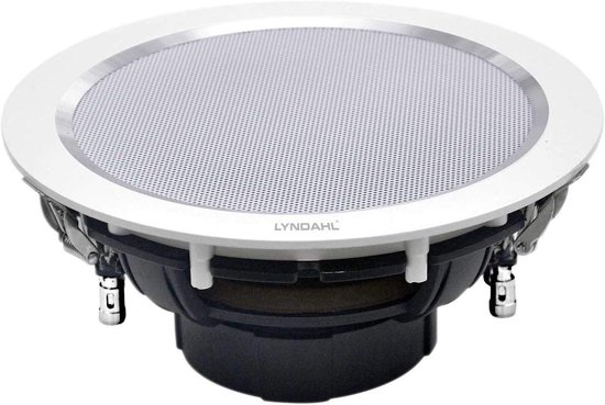 Inbouwspeaker stereo - wit - elegant aluminium frame - unieke geluidsbeleving - ShopVlot