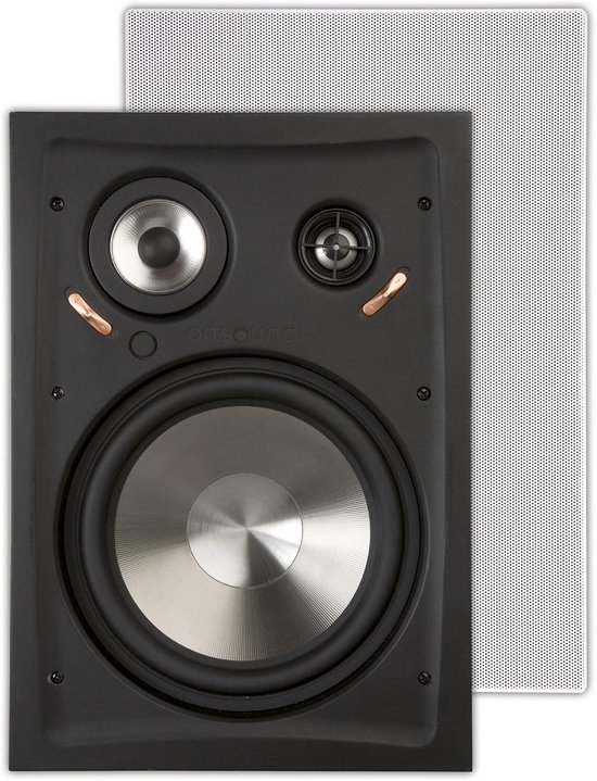 Inbouwspeakers 160W - Wit - Hoge geluidskwaliteit - Perfect voor thuisgebruik - SnelShoppen