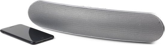 Intempo Curved Bluetooth Metallic Speaker (kleur: zilver) van Intempo