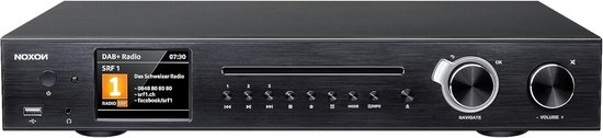 Internetradio met CD-speler, DAB+, Bluetooth Streaming en Spotify Connect