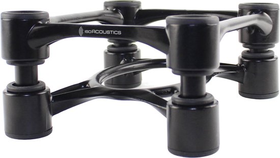IsoAcoustics Aperta Isolator Monitor Speaker Stands, Per Paar, Zwart