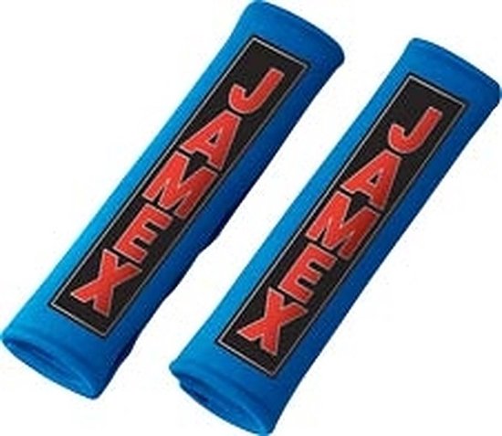 JAMEX Schouderbeschermer - Gordelhoes - Gordelbeschermer - 2 stuks - blauw van JAM