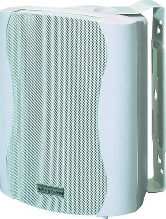 JB Systems K-80 - Compacte buitenluidspreker met muurbeugel 80W - Wit van JB®