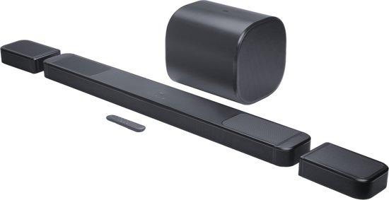 JBL BAR 1300MK2 11.1.4 Soundbar with Wireless Subwoofer - Zwart van JBL