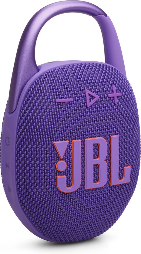 JBL Clip 5 - Draagbare Bluetooth Mini Speaker - Paars van JBL