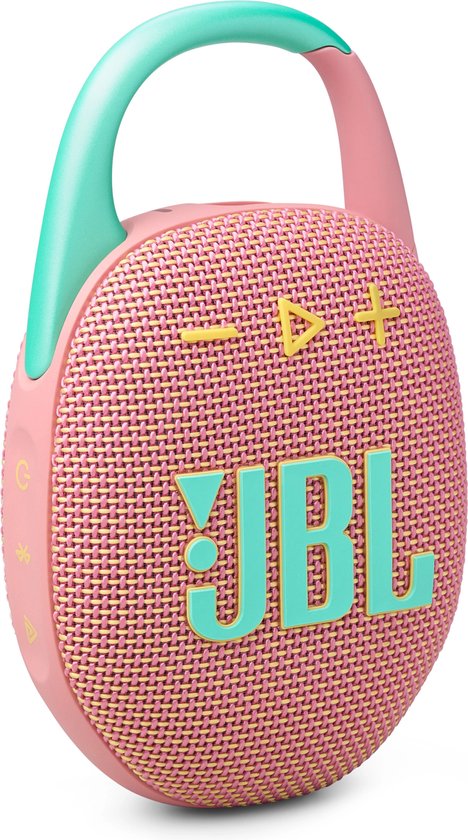 JBL Clip 5 - Draagbare Bluetooth Mini Speaker - Roze van JBL