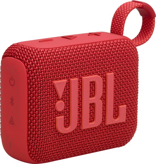 JBL GO 4 - Draadloze Bluetooth Mini Speaker - Rood van JBL