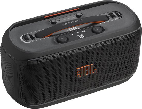 JBL OTG 2 – Compacte draagbare partyspeaker met microfoon, draagriem en Auracast (alleen EU-stekker) van JBL