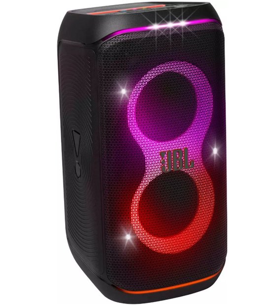 JBL PartyBox Club 120 - Draadloze Bluetooth Party Speaker - Opvouwbare Handgreep - Spatwaterdicht - LED verlichting - 12 uur - Zwart