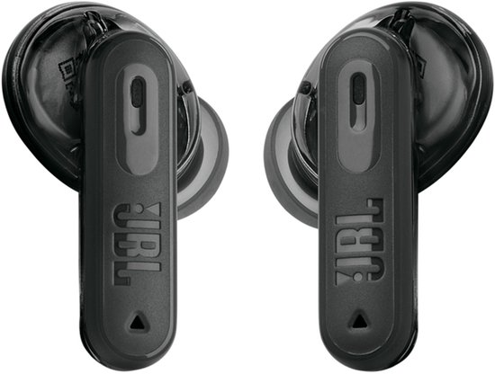 JBL Tune Beam 2 - Noise Cancelling Oordopjes - Oortjes Draadloos - Bluetooth - In-ear True Wireless - 48 uur speeltijd - IP54 - Ghost Black
