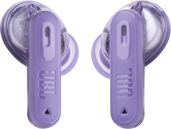 JBL Tune Beam 2 - Noise Cancelling Oordopjes - Oortjes Draadloos - Bluetooth - In-ear True Wireless - 48 uur speeltijd - IP54 - Ghost Purple