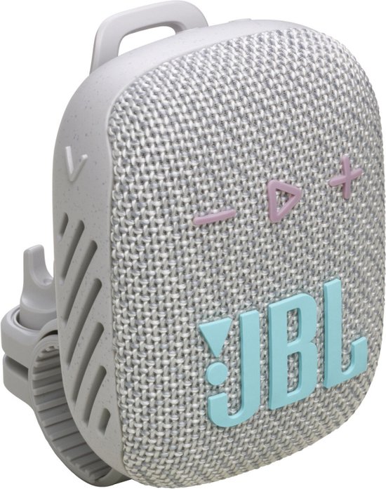 JBL Wind 3S - Draagbare Mini Bluetooth Speaker - Waterdicht - met gratis Handlebar-mount - Grijs van Merkloos