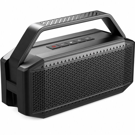 Jensaro Bluetooth Speaker 100W - Draadloze Waterdichte Luidspreker - IPX6 - Boombox Met Extra Bass En Powerbank - Zwart