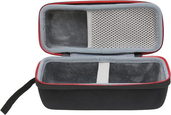Jhubers Goods - Bluetooth Luidsprekerhoes - Draagbare Beschermhoes - Waterbestendig - Draagriem - Harde Case - Geschikt voor Flip 5 en Flip 6 - Zwart - Accessoire - Opberghoes - Reiskoffer - Beschermende Cover van JHubers Goods