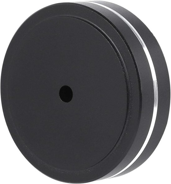 Jhubers Goods - Poten en spikes set - Beschermende demper - Aluminium - Geluidsisolatie - Set voor luidsprekers - Universeel compatibel - Zwart aluminium poten, spikes demper, geluidsisolatie pads, luidspreker demping set, absorberende isolatiemat. van Merkloos