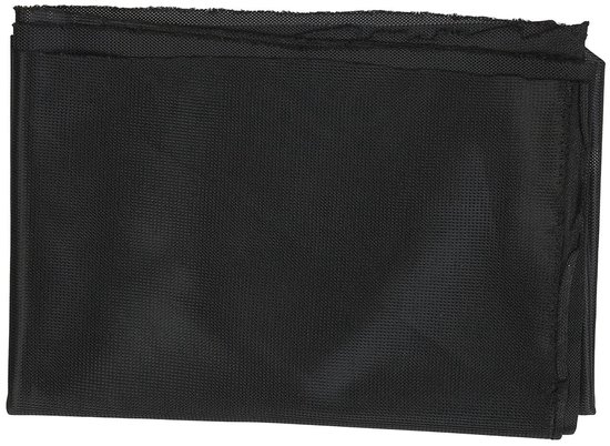 Jhubersproducts - Luidsprekergrilldoek - Stofdicht - 140 X 91 Cm - Waterdicht - Ademend - Bescherming voor luidsprekers - Zwart