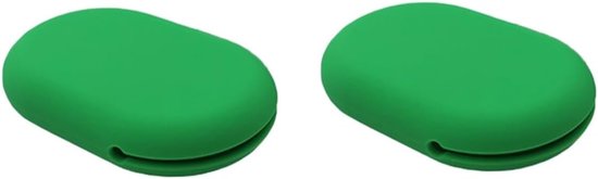 Jojofuny 2 Stuks Organiseer Uw Oordopjes Met Deze Siliconen Oordopjeshoes Hoofdtelefoonopbergzak Voor Kabels En Flashdrives Compact En Draagbaar