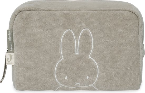 Jollein x Nijntje Etui Badstof Miffy - Olive Green van Jollein