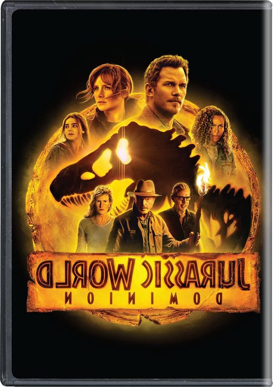 Jurassic World Dominion - Film DVD - Film Kijken - Nieuwste Avontuur - 18.8 x 13.5 cm - Niet Van Toepassing