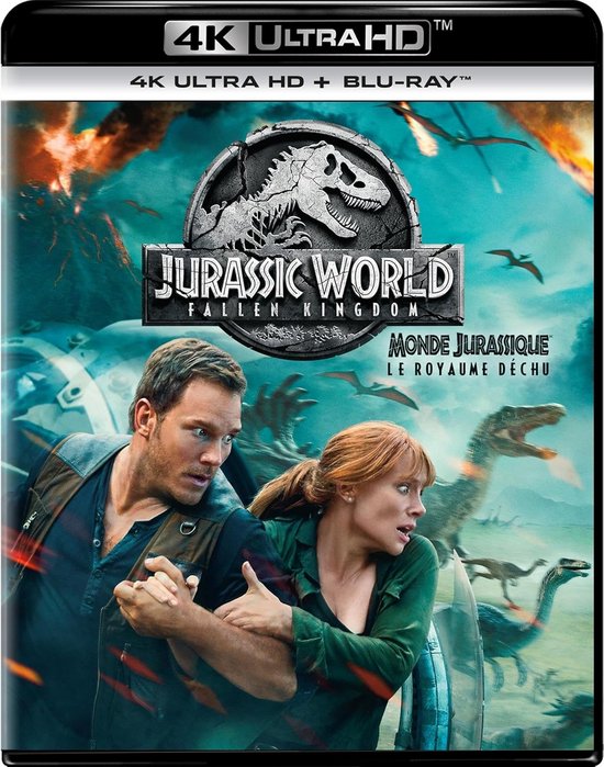Jurassic World: Fallen Kingdom in Ultra HD, Blu-ray en Digital HD