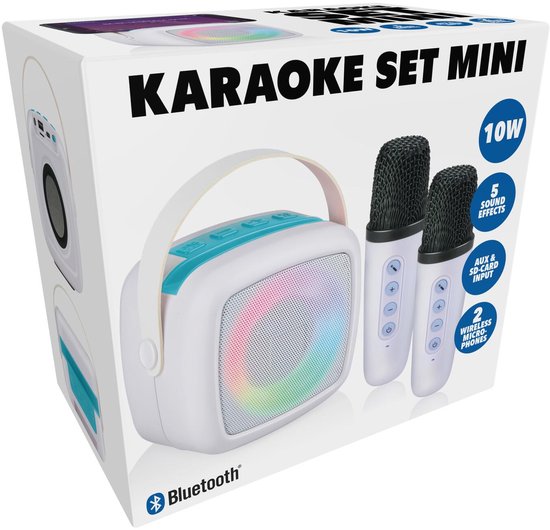 Karaoke set draadloos van AUNA