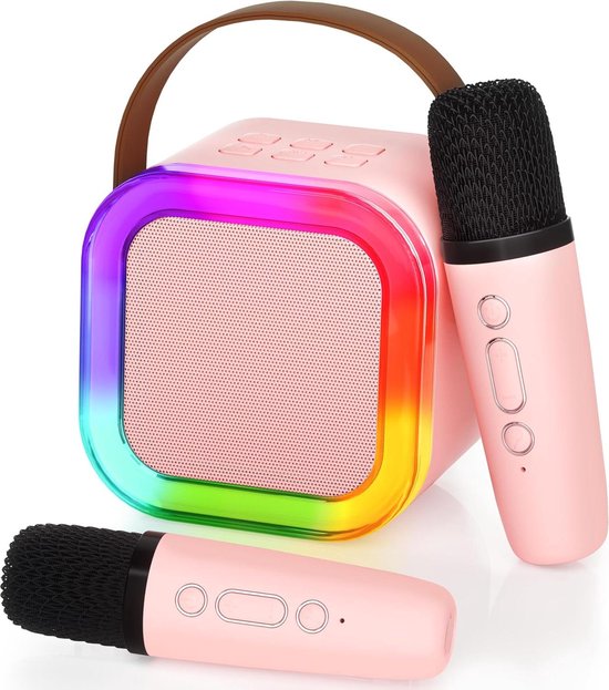 Karaoke set - Karaoke machine voor kinderen - roze
