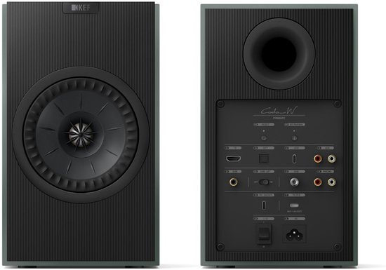 Kef Coda W Actieve HiFi-Luidspreker - Moss Green (Paar) van Merkloos