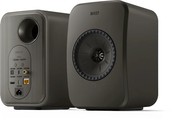 KEF LSX II LT Draadloze HiFi-luidsprekers - Graphite Grey van KEF