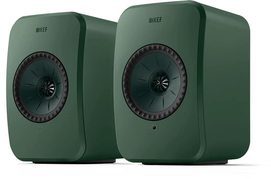 KEF LSX II LT Draadloze HiFi-luidsprekers - Sage Green van KEF