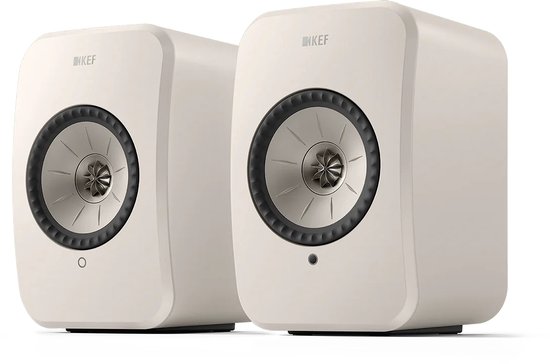 KEF LSX II LT Draadloze HiFi-luidsprekers - Stone White van KEF