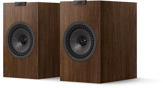 KEF Q1 Meta - Boekenplank Speaker - Walnoot van KEF