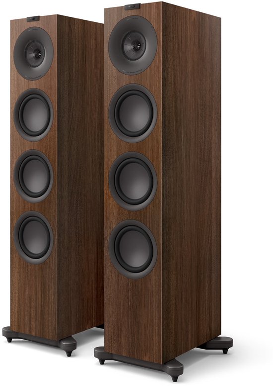 KEF Q11 Meta - Vloerstaande Speaker - Walnoot van Merkloos