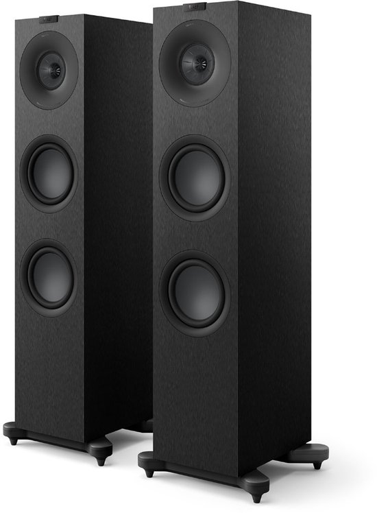 KEF Q7 Meta 3-weg vloerstandaande speaker - Zwart (Per paar) van KEF