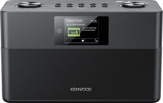 Kenwood CR-ST80DAB Compacte Stereo DAB+ Radio - Zwart van Kenwood