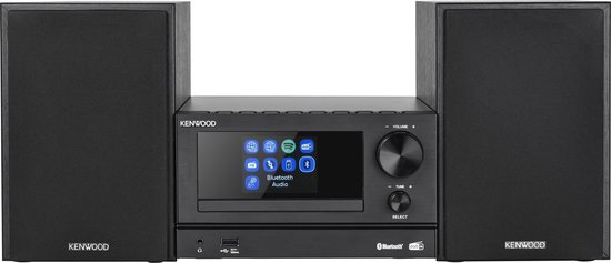 Kenwood M-7000S - Smart Wifi Micro Systeem - Zwart van Kenwood