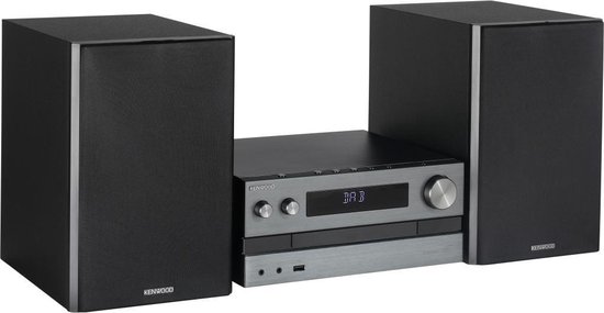 Kenwood M-918DAB - Micro DAB+ HiFi-systeem - Antraciet